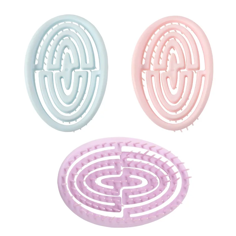 

Portable Hollow Mesh Comb Wet Dry Women Scalp Massage Comb Hair Brush Hollow Salon Hairdressing Tool Hair comb Head Massager