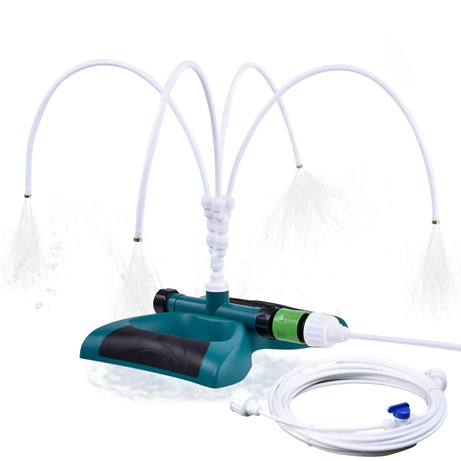 

Misters For Outside Patio Outdoor Stand Misting Cooling System Outside Water Mister System For Misting Cooling With 4 Flexible