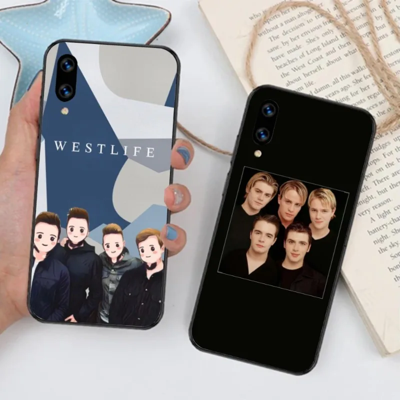 Роскошный чехол WESTLIFE для телефона Huawei Mate 40 30 20 10 Pro Lite Nova 9 8 5T Y7p Y7, черный мягкий чехол для телефона