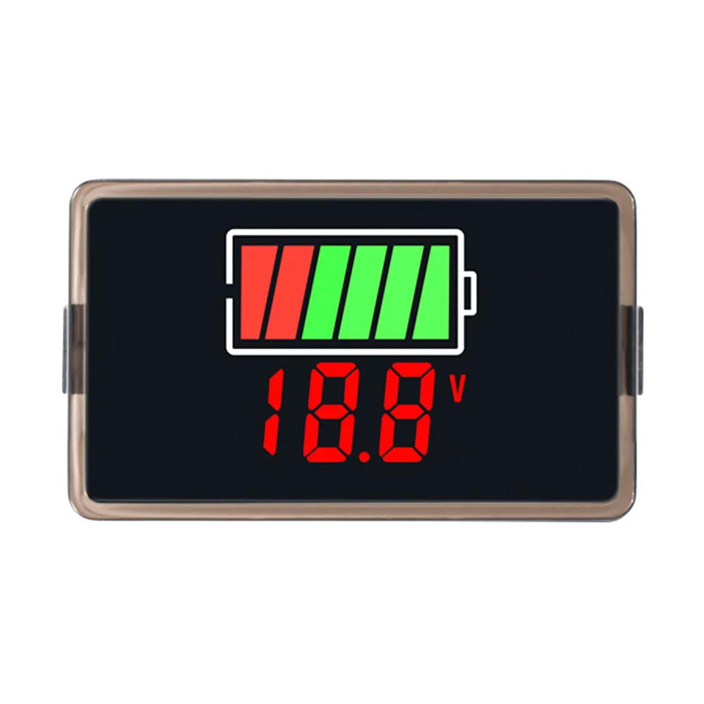 

DC8-100V Digital Voltmeter Electric Meter Battery Display Digital Display lithium Battery Car Mounted Quantity Display Meter