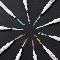 610 pcs acrylic metallic acrylic a set of colors markers pens for artistic diy graffiti drawing tools material and book marker