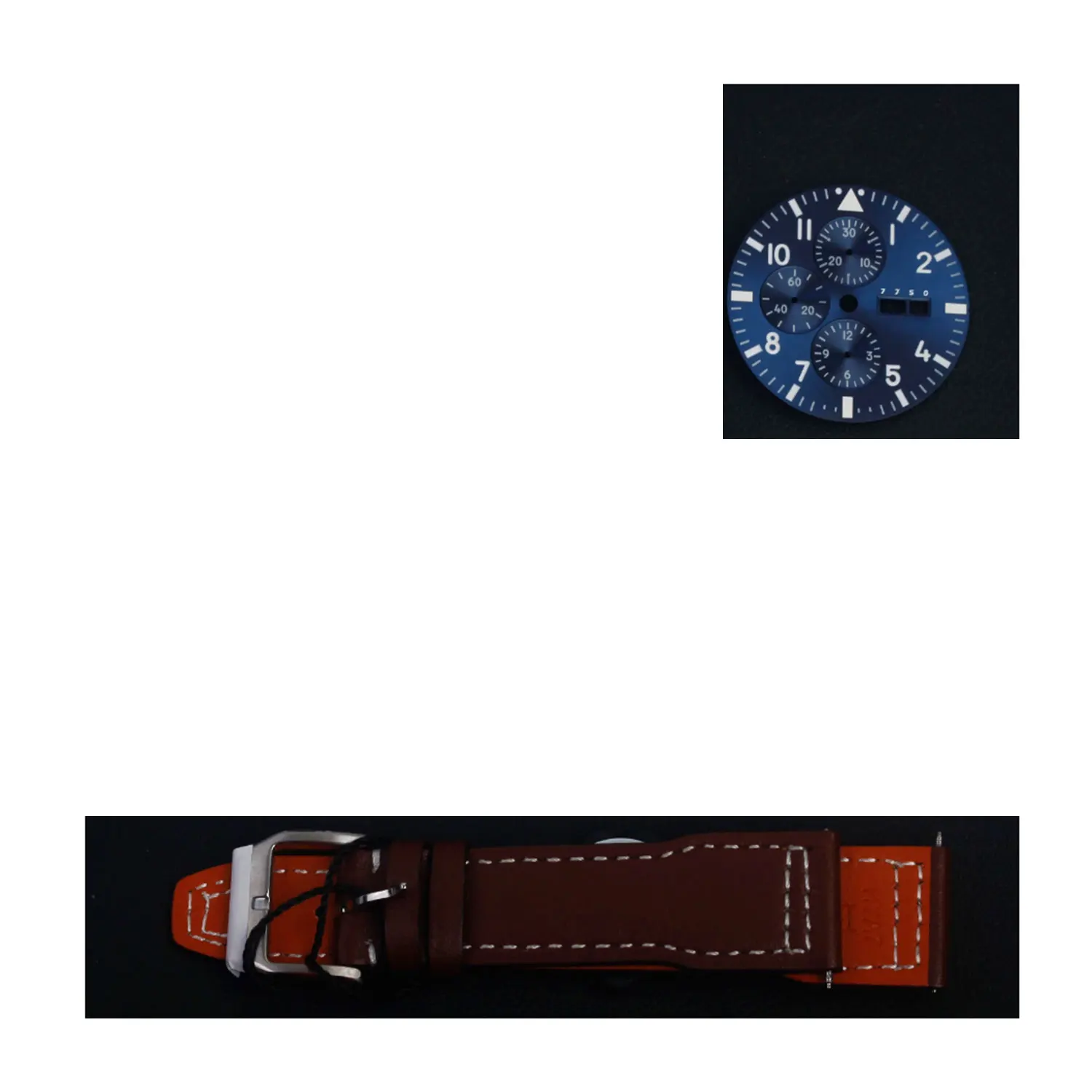 

watchband and dial set for 7750