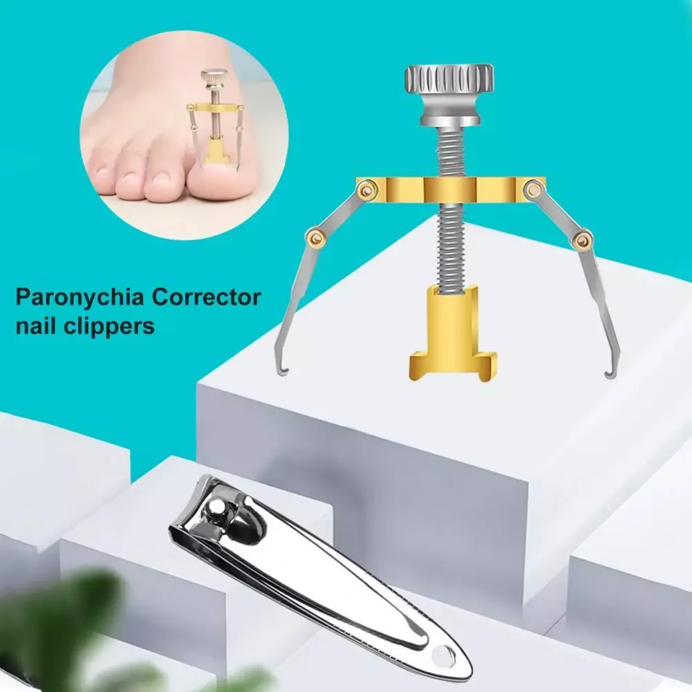 

NEW2023 1 Set Steel Nail Tool Painless Efficient Portable Stainless Steel Beauty Nail Clipper Kit for Home