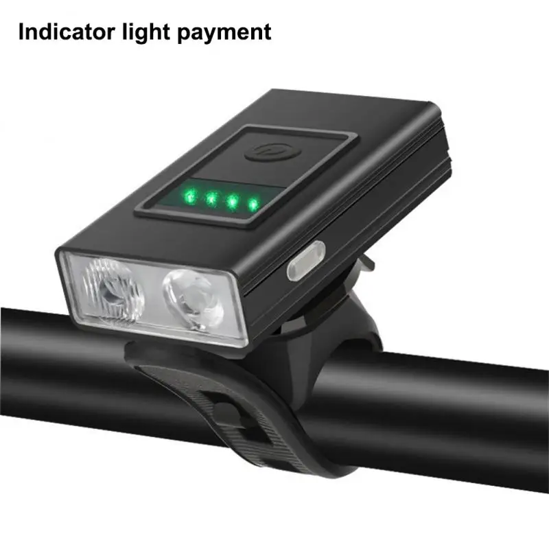 

Mountain Bike Front Light T6 Bicycle Headlight 500Lumens Bright Digital Display Warning Cycling Flashlight Lamp Bike Accessories