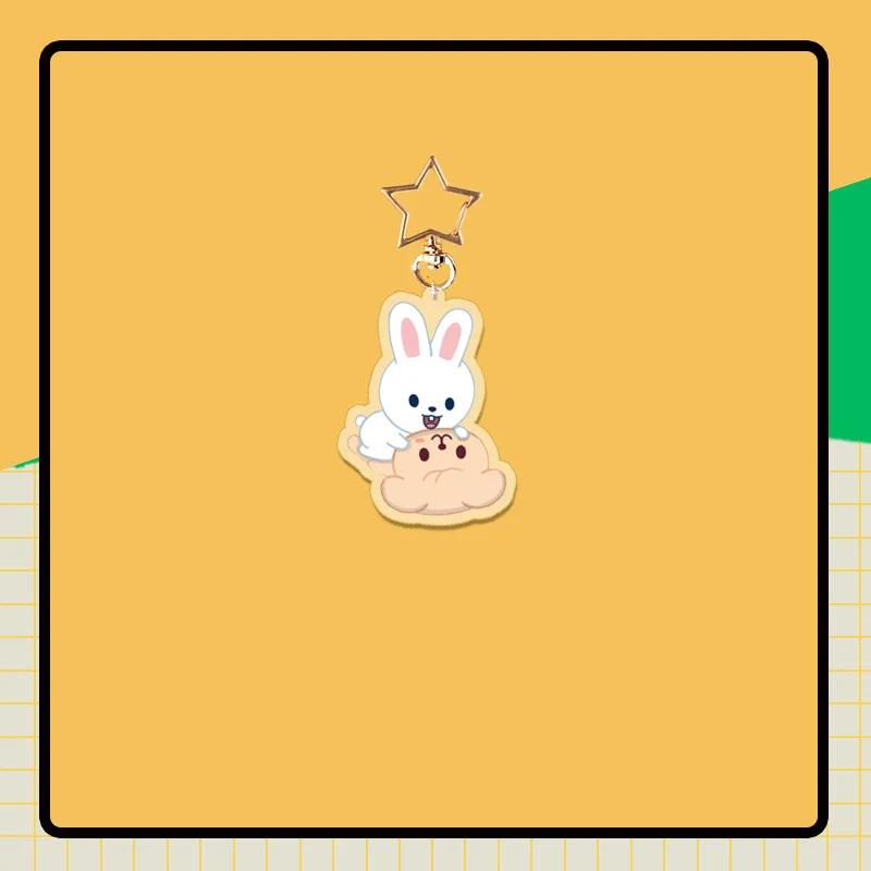 

SK Мультяшный Брелок Для Фото, Акриловый Двусторонний Персонализированный Подвесной Шарм В Стиле Айдола, Подарок Для Фанатов