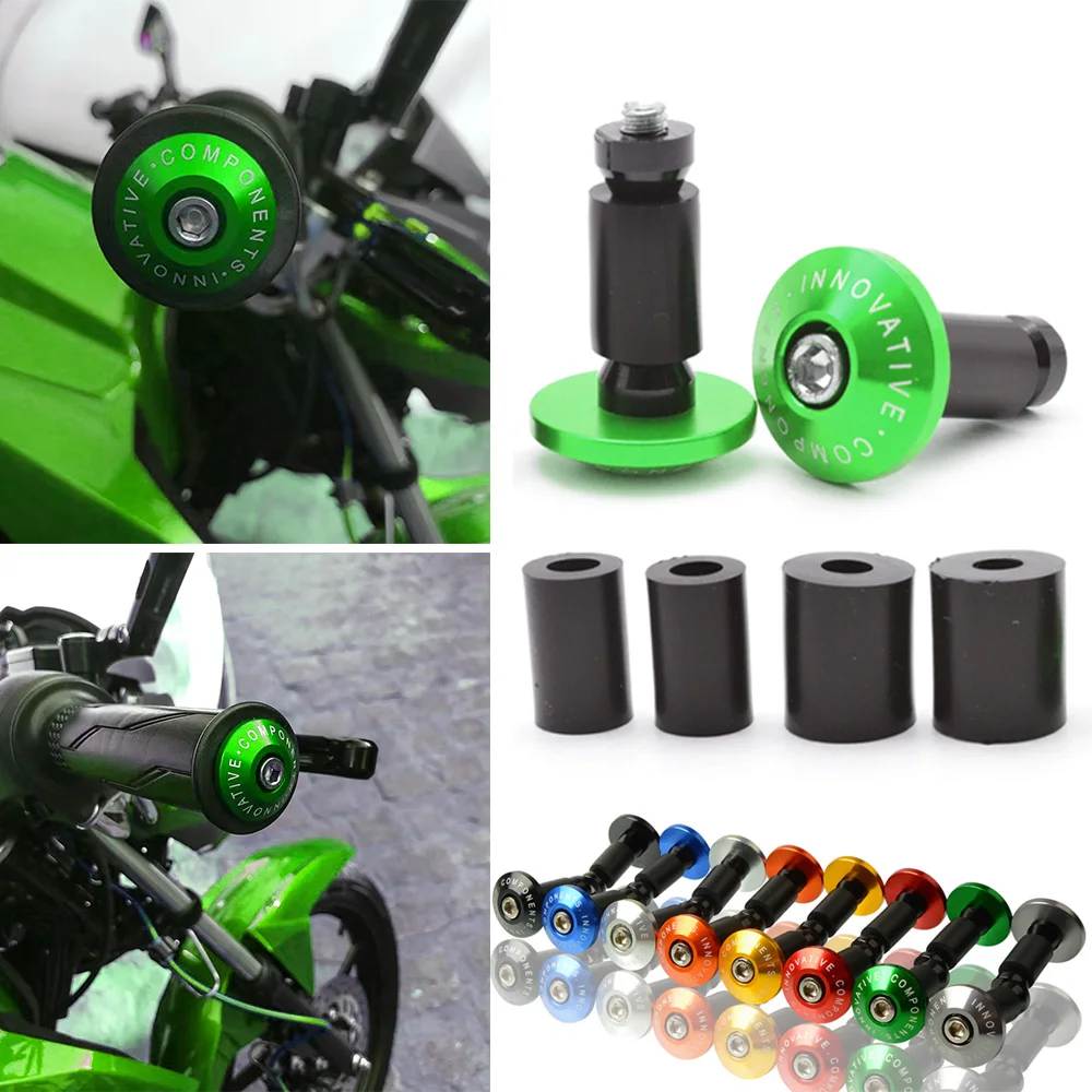 

Motorcycle Handlebars Grips Ends Bar Ends Caps Handlebars FOR KAWASAKI KX85 2009 2010 2011 2012 2013 2014 2015 2016 2017 2018