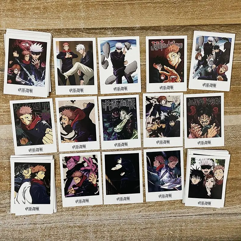 40 шт. аниме дзюдзюцу кайсен ЛОМО Сатору Годзё Фусигуро Мегуми косплей