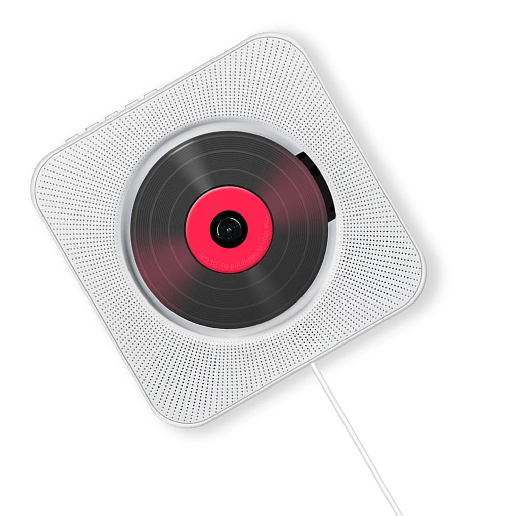 

Настенный CD-проигрыватель с американской вилкой, беспроводной ретранслятор для музыки в помещении, практичный Многофункциональный U-диск