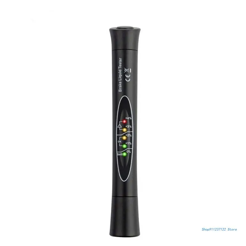 

Ручка-тестер тормозной жидкости с 5 фотоиндикаторами, гидравлический анализатор влажности жидкости