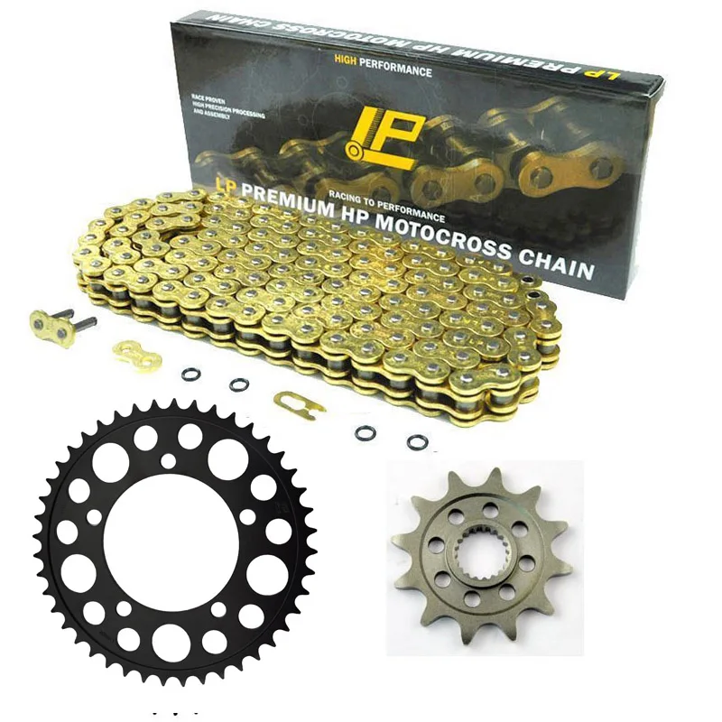 Цепь для мотоцикла 520, передняя и задняя звездочки, комплект цепи для BMW G450X Street легальная K16 2008-2011 G450 X G 450X