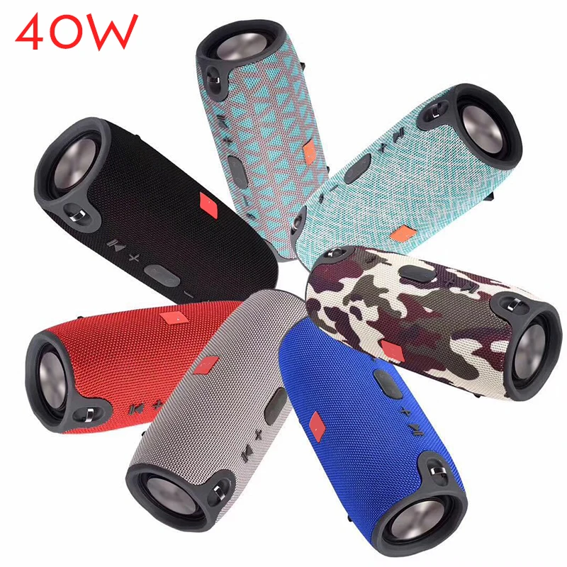 Водонепроницаемая портативная Bluetooth-колонка 40 Вт 3600 мАч |