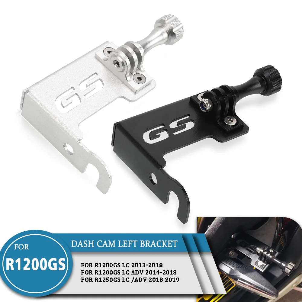 

For BMW GSA R 1200 1250 GS R1200GS LC R1250GS Adventure ADV Front Left Bracket Support Dash Cam Motorcycle For Go Pro
