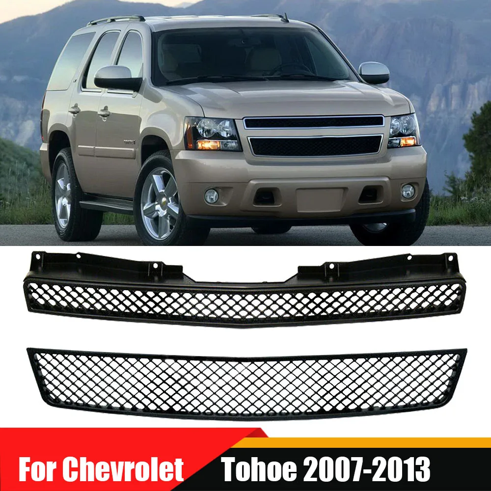 

Front Bumper Grill Hood Grille Auto Racing Car Grills High Quality Direct Replacement Grille For Chevrolet Tohoe 2007-2013