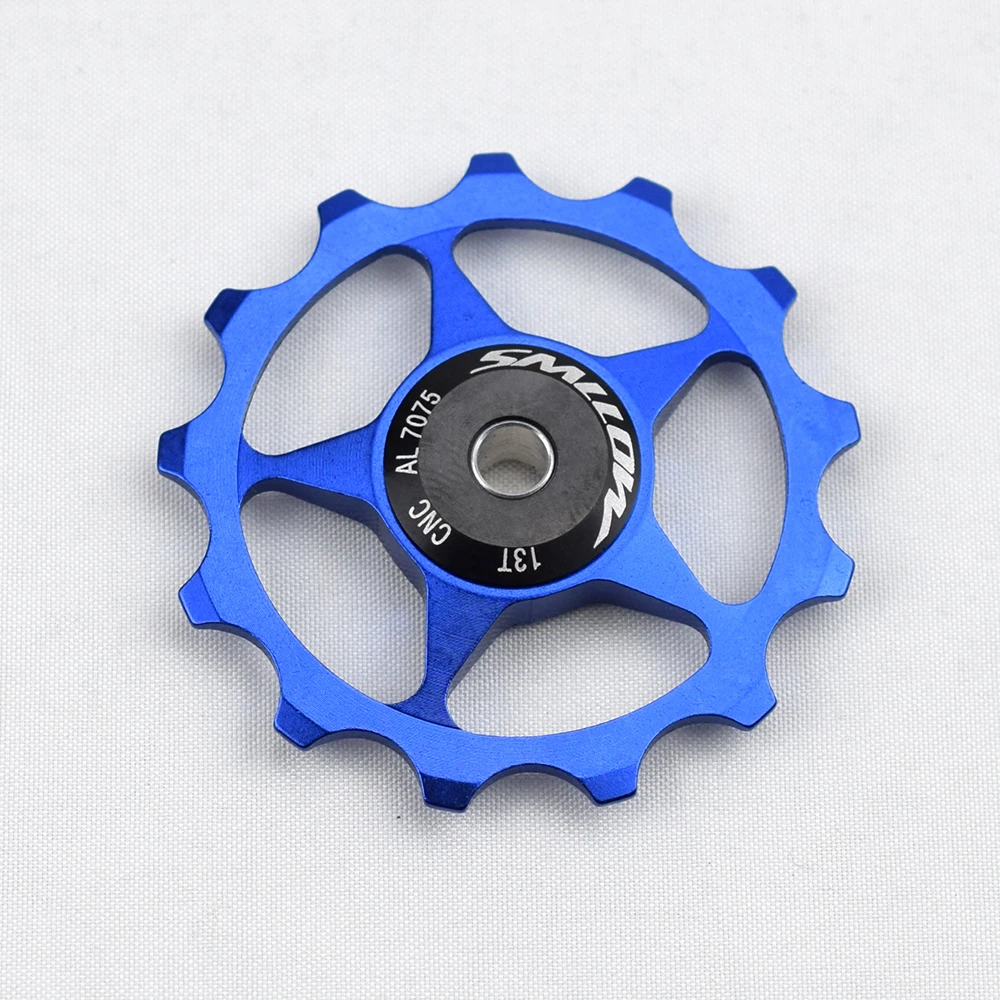 Дешевый алюминиевый сплав 11T 13T велосипедный цепной направляющий шкив с