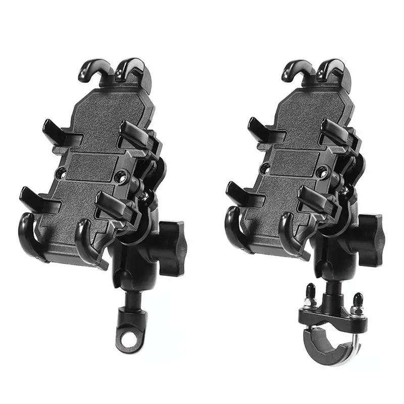 

Motorcycle Phone Mount Universal Adjustable Shock Proof Handheld Bicycle Phone Holders Cell Phone Orgnizer For Bike Touring