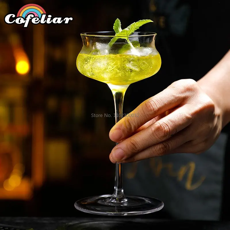 

Бокалы для коктейлей в японском стиле Kimura System Martini High Counter, бокалы для шампанского, Кристальные бокалы для Маргариты, оптовая продажа
