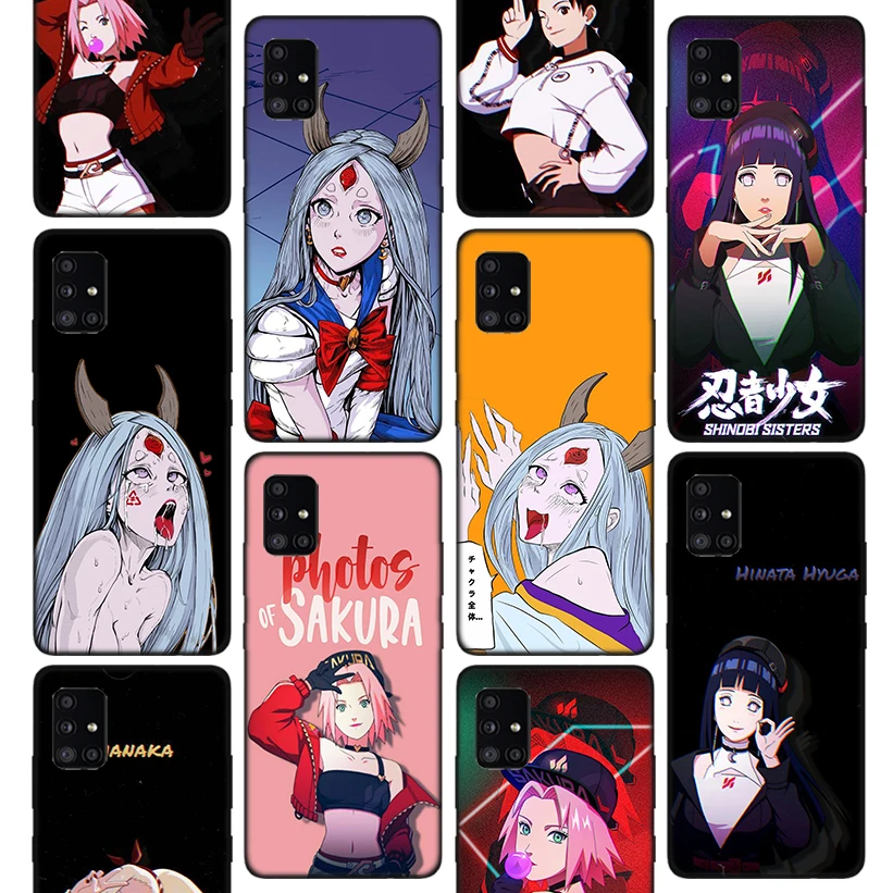 

Hentai Anime Naruto Girl Phone Case For Samsung Galaxy A50 A70 Note 20 Ultra 10 Plus 9 8 A10S A20E A30 A40 A6 A7 A8 + A9 Soft C