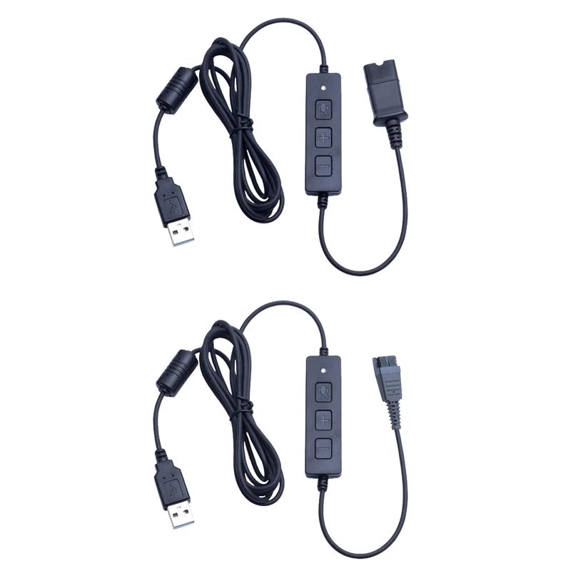 

USB Adapter Cable QD(Quick Disconnect) Connector to USB Wire with Volume Adjust