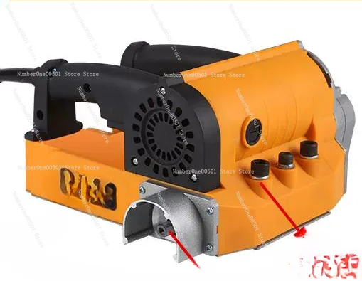 Беспыльный строгальный станок для стен 1000-4000 об/мин 4580 Вт Лопата обновления