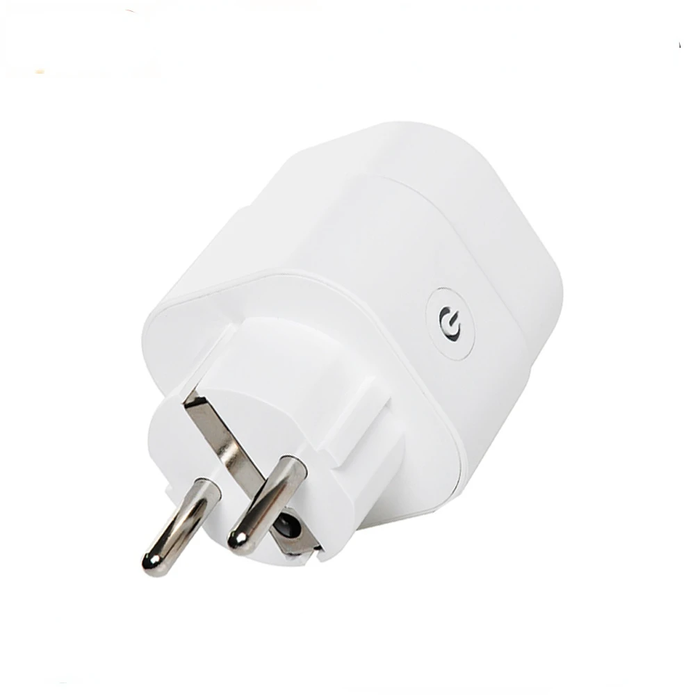 

Tuya Smart Zigbee Plug 16A EU Outlet 3680W Power Monitor Timer Meter Compatiable With Alexa zigbee2mqtt Home Assistant Tuya Hub