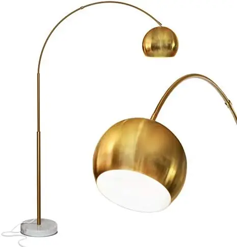 

Floor Lamp, Arc Lamp for Living Rooms, Standing Lamp with LED Light Bulbs for Bedroom Reading, Great Living Room Décor, Tall La