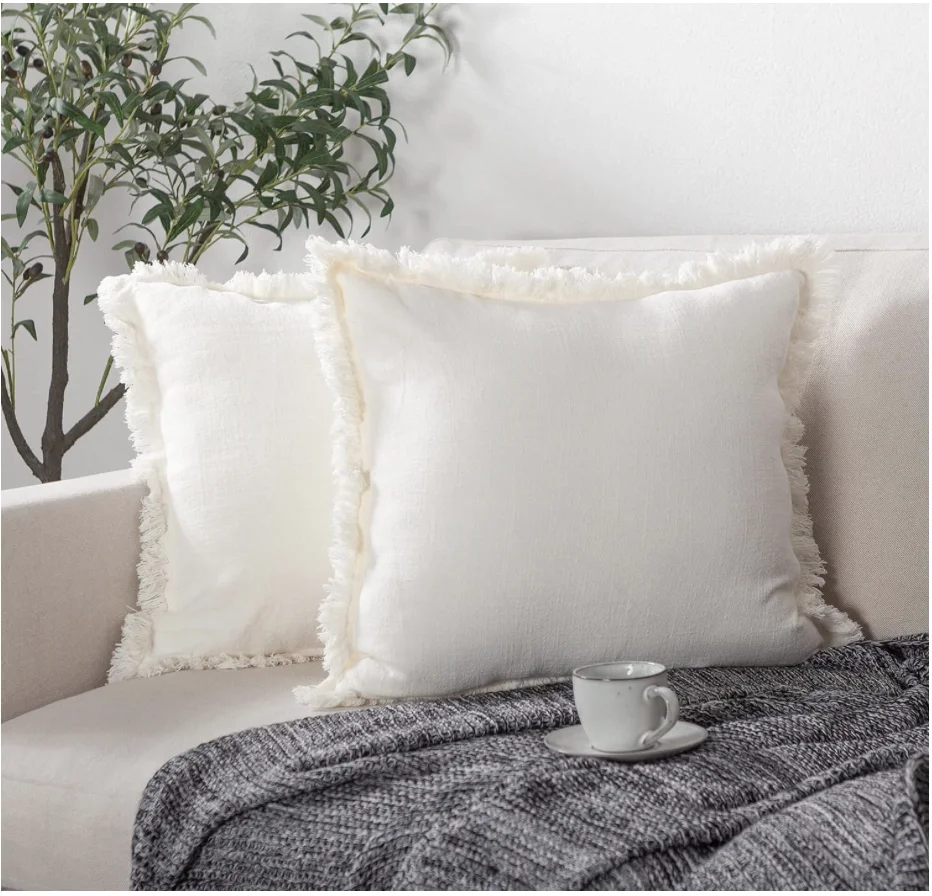 Декор наволочка-декоративный фермерский дом 18x18 дюймов наволочка льняная в стиле