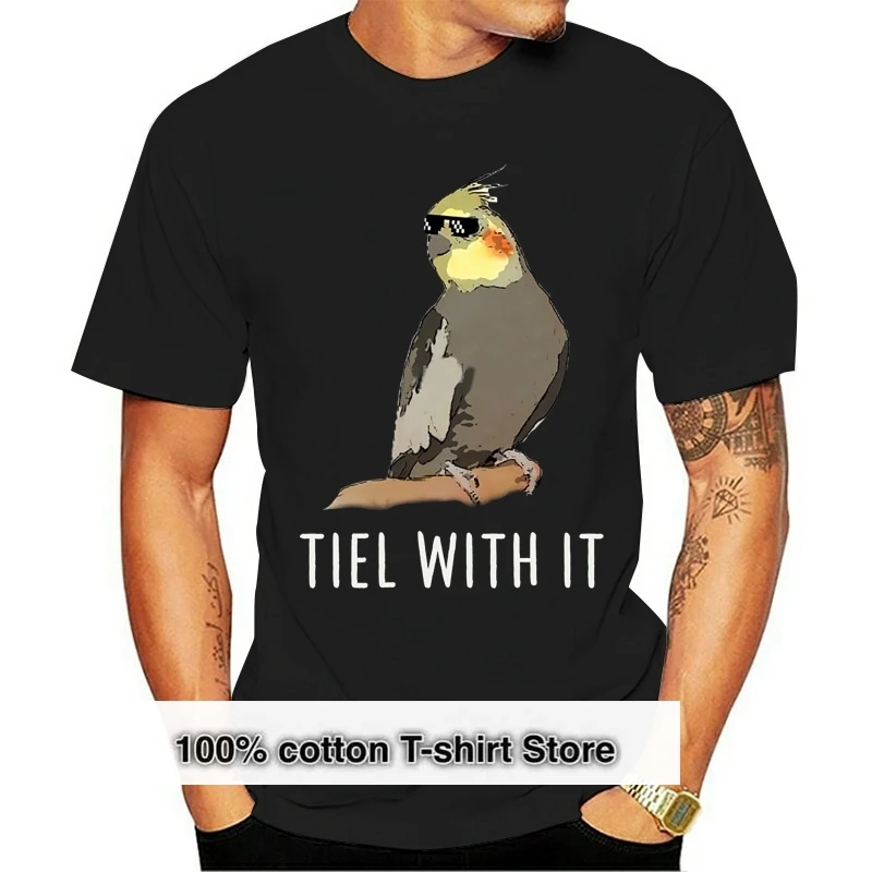 

Funny Cockatiel T Shirt Tiel With It Shirt For Kid Men Women 010438