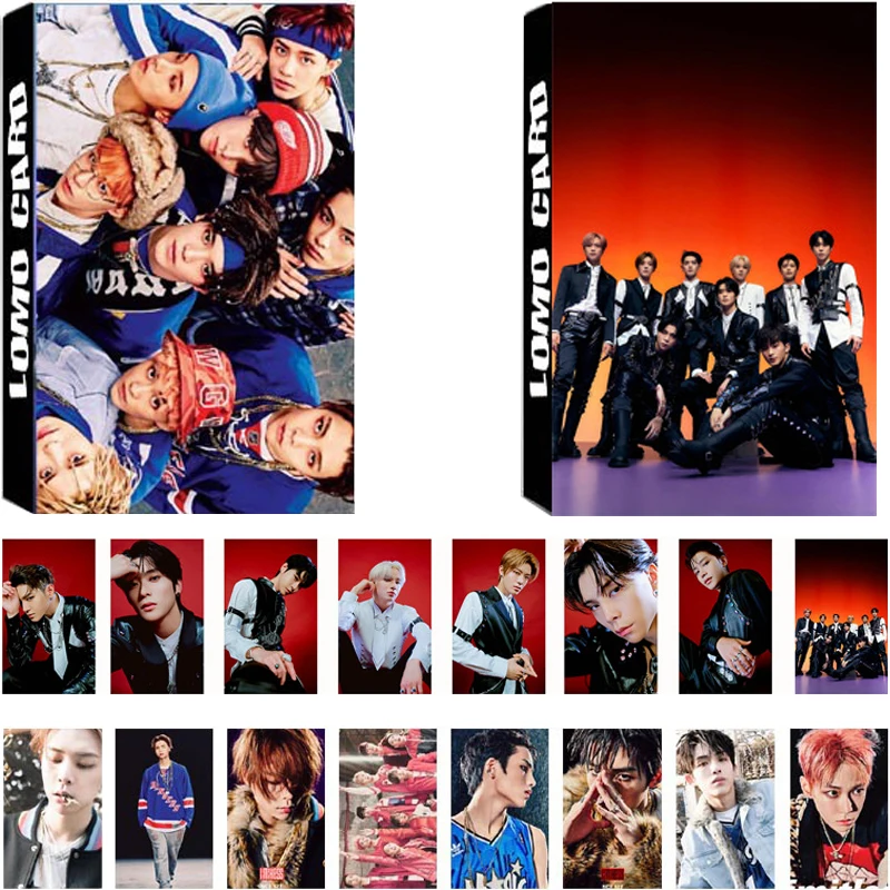 

30Pcs/ Box Kpop Lomo Card Nct Dream Jaemin Limited Paragraph Korea Star Hd Photo Fans Collection Gift