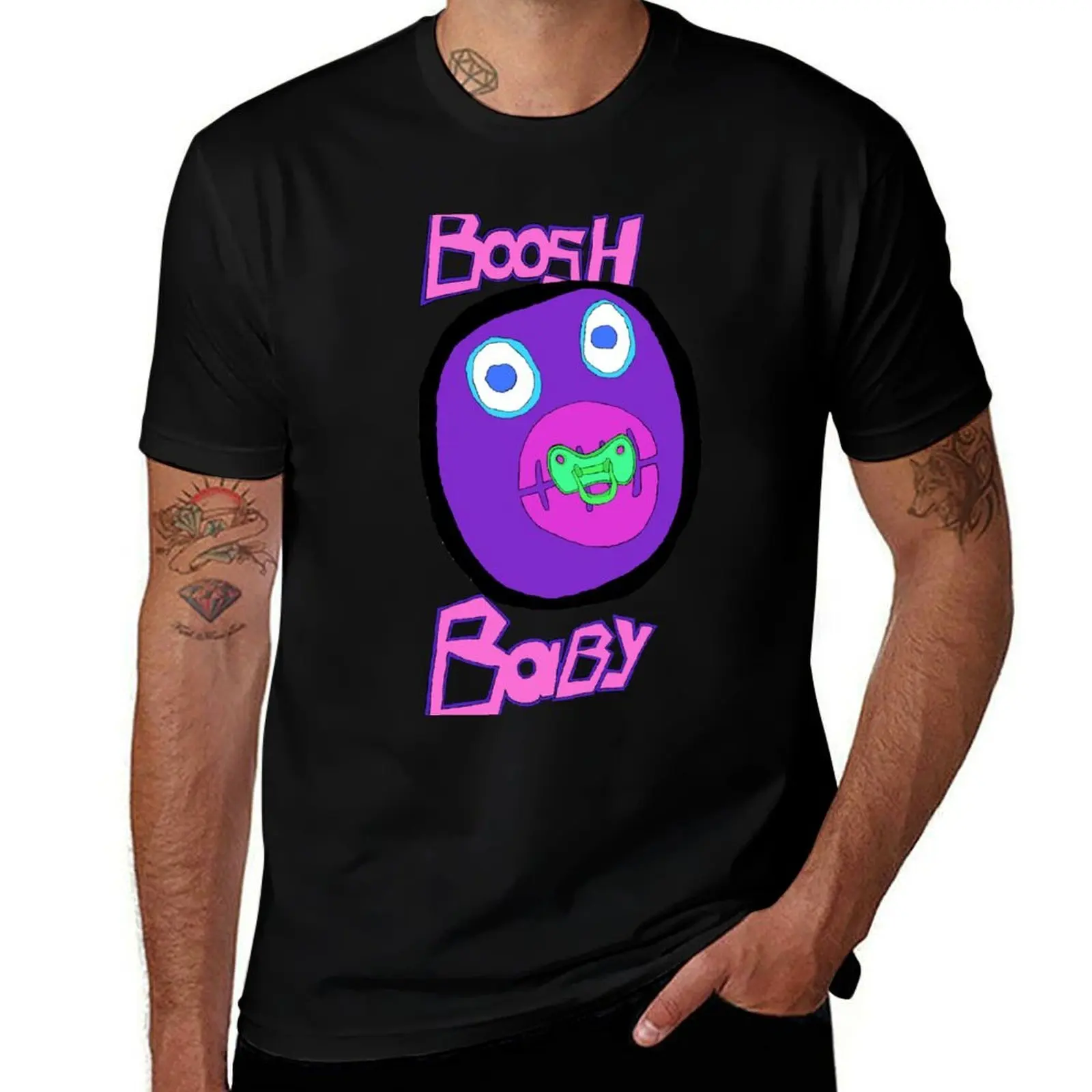 Фото Футболка Boosh Baby большого размера, свободного кроя. №1