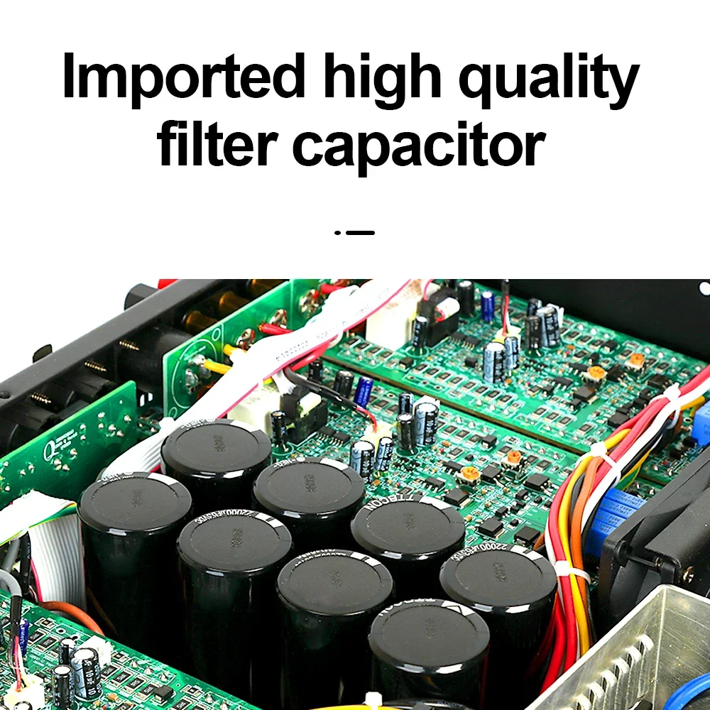 Biner 7000S 750 Вт * 4 усилитель мощности звука 2U профессиональный высокой для