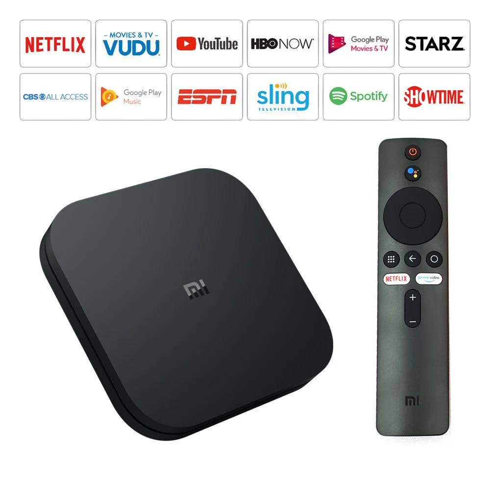 Фото ТВ-приставка Xiaomi Mi TV Box S глобальная версия 4K HDR Google Cast Netflix IPTV телеприставка 4 медиаплеер Android TV 8,1 Ultra HD 2G 8G WIFI №2