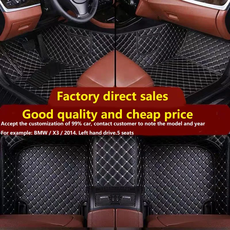 

Car Floor Mat For Tesla Mercedes Benz All Model W176 W205 W211 W212 W213 W246 E-klasse Gla GLC Glk Gle Gls AMG Car Styling