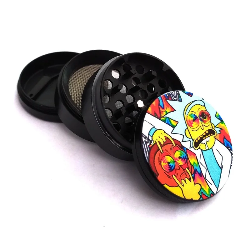 4-слойная измельчитель табака из цинкового сплава 50 мм | Дом и сад