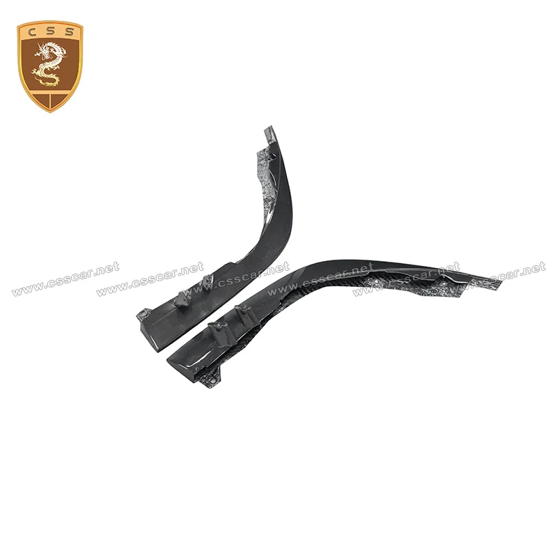 Новый стиль сухой карбоновый удлинитель с принтом разветвители диффузор обвес