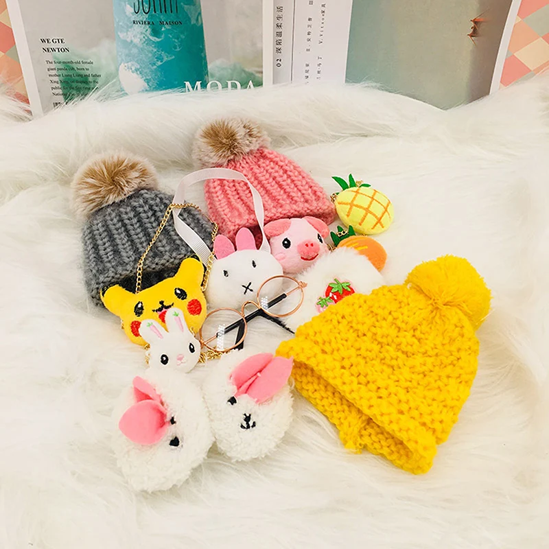 

Cute Dollhouse Accessories Doll Hats/ Shoes/ Shoulder Bags/ Clothes Family Toys For 17cm Sheep Doll