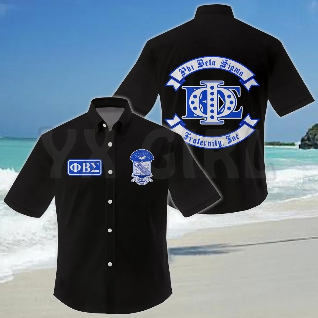 

Phi Beta Sigma Hawaiian Shirt Toan Style 3D All Over Printed Hawaiian Shirt Men's For Women's Harajuku Casual Shirt Unisex