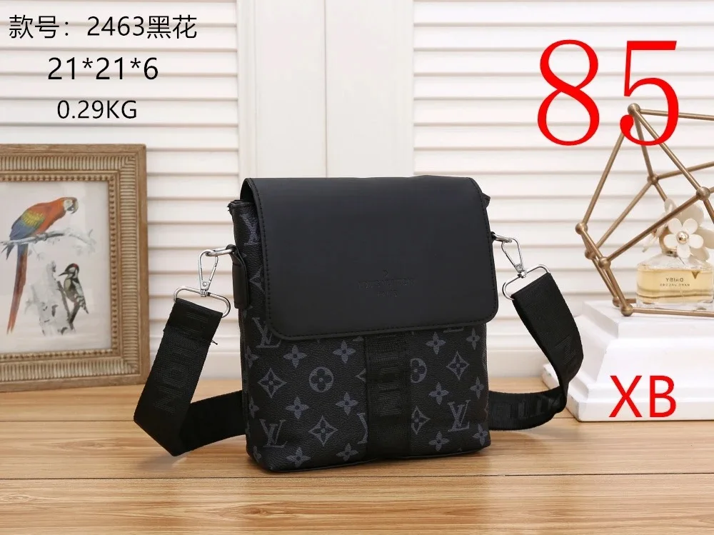 

Men and Women Leather Medium Large Handbag Shoulder Bags Large Capacity Ladies Single Shoulder Bag Crossbody Bag Wallet B01