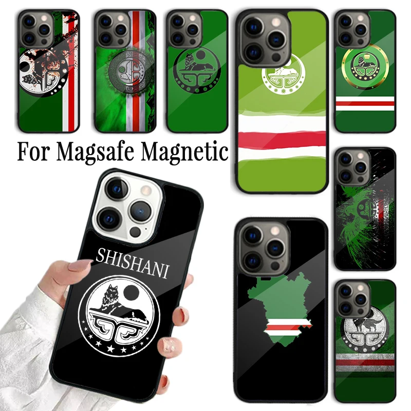 Чехол для Телефона iPhone 16 15 14 13 12 Mini 11 Pro Max Plus Magsafe магнитный чехол с беспроводной