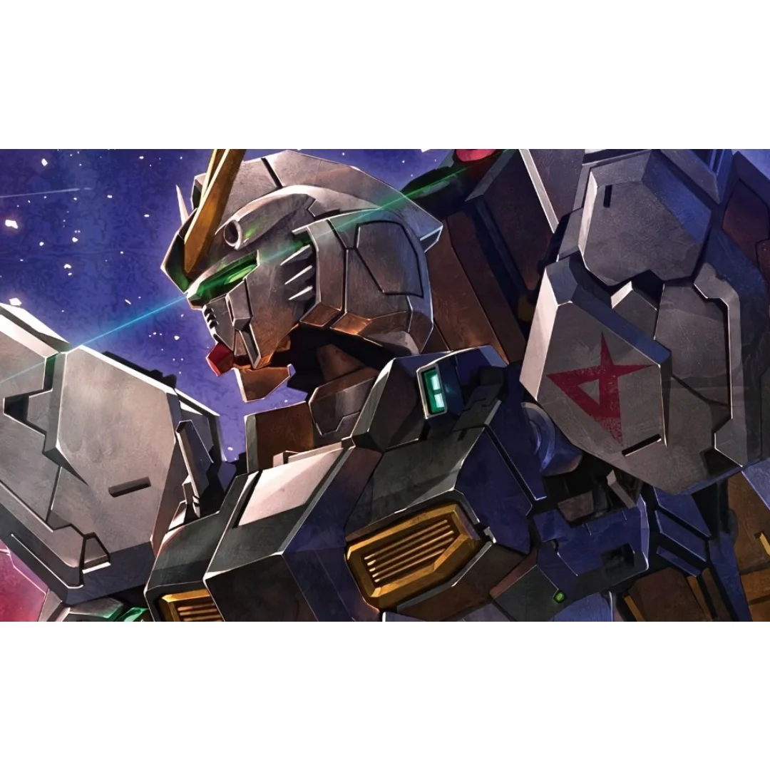 Фото Игровой коврик 600x350 мм для карточных игр с тематикой SAZABI/Ν RX93 Gundam, с блестящей поверхностью, толщиной 1,5 мм, бесшовными краями, для одиночных настольных игр GCG №3