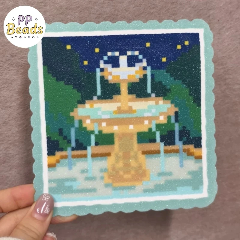 Фото Набор для творчества Hama Beads: бусины Perler 2,6 мм, ручка-аппликатор, инструмент-лопатка. Легкий набор для начинающих. №5