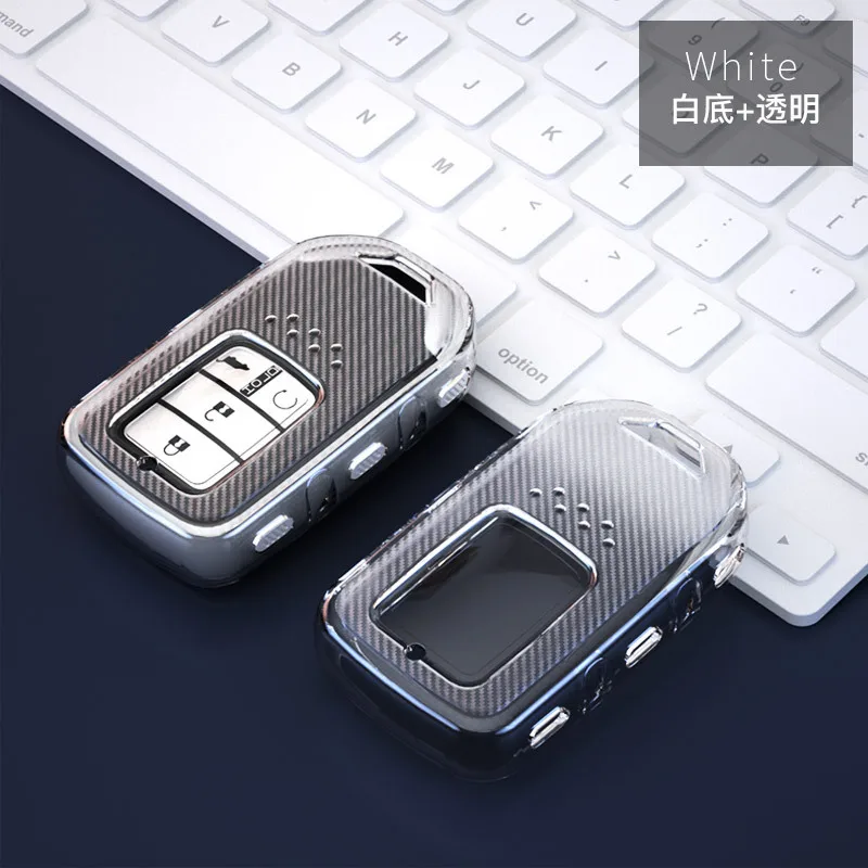 

Car Remote Key Fob Cover Case Holder Shell for Honda CRV CR-V Fit Civic Accord HR-V HRV City Odyssey XR-V Keychains Accessories
