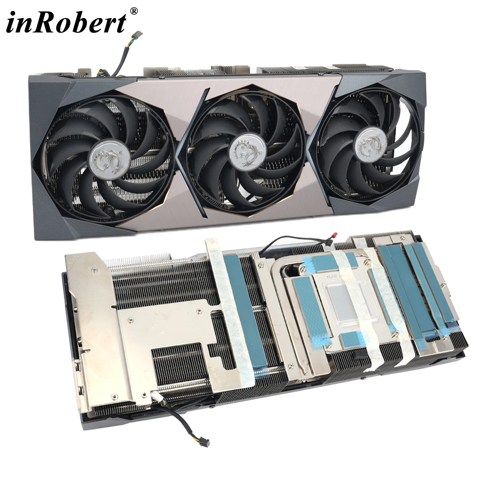 

New RTX3070 RTX3080 RTX3090 Graphics Card Heatsink For MSI RTX 3070 3080 3090 Ti SUPRIM X GPU Cooler