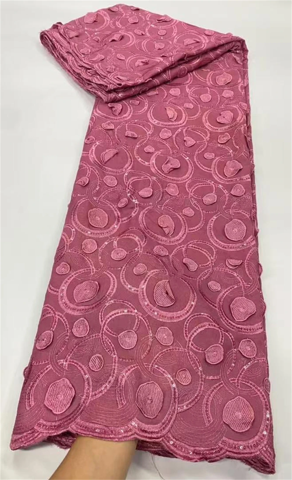 Африканская вышивка шнур ткань высококачественное французское гипюровое