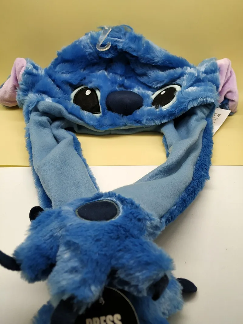 

Disney World LILO STITCH Hallowmas Costume Plush Hat Ears can move