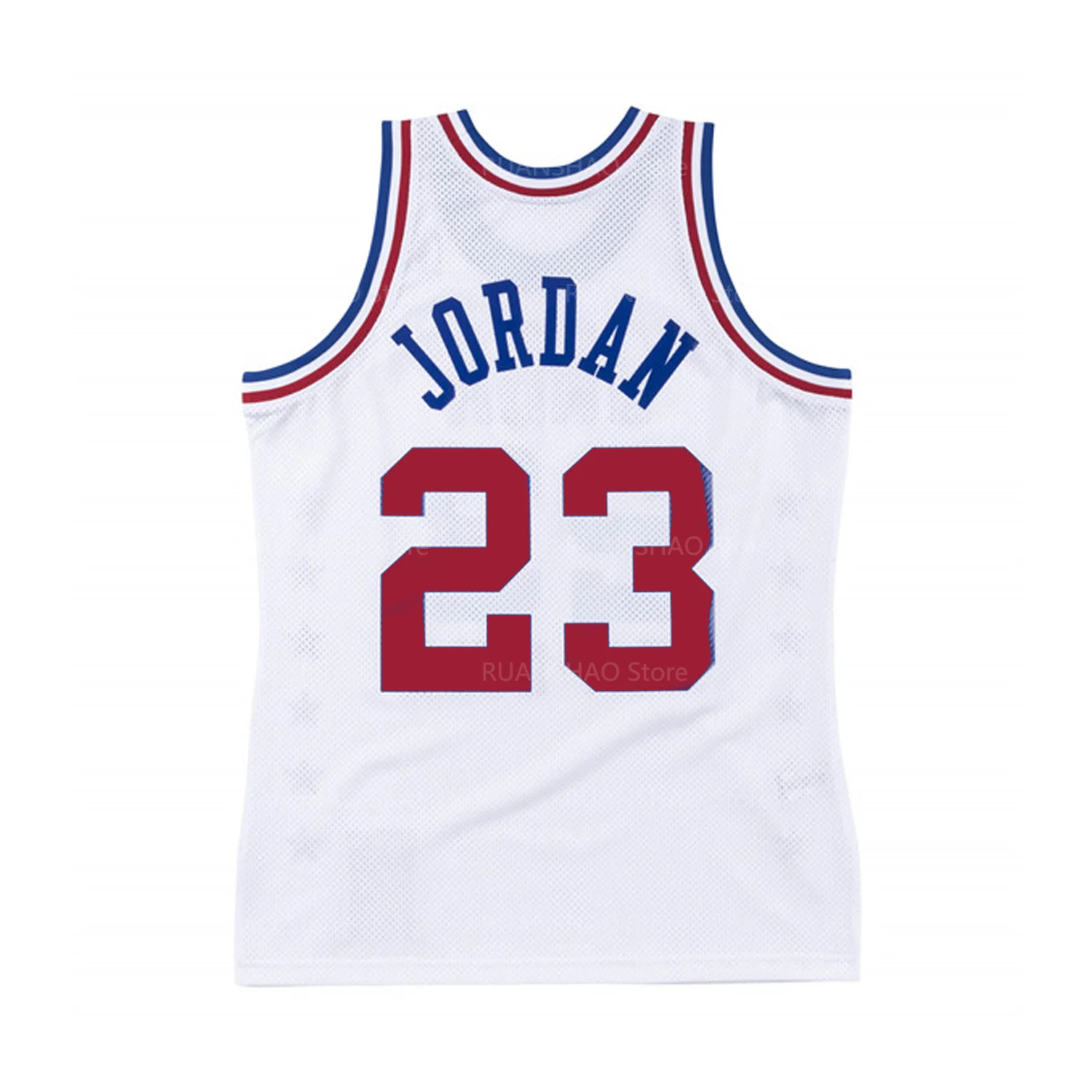 Винтажный Баскетбольный Трикотаж Унисекс Swingman Быстросохнущий Дышащий Легкий