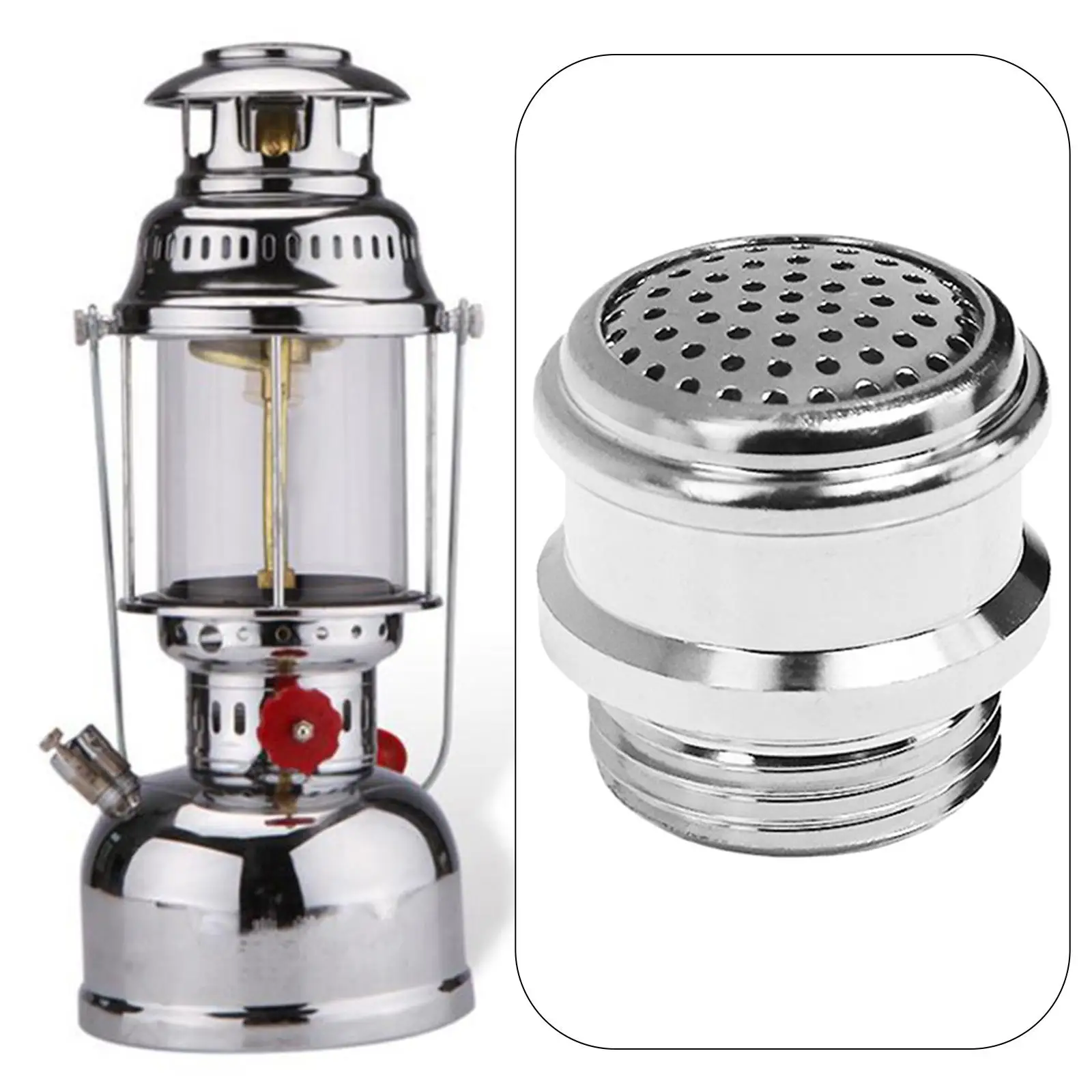 

Gas Kerosene Lantern Nozzle Head Stainless Steel Tent Lantern Accessories
