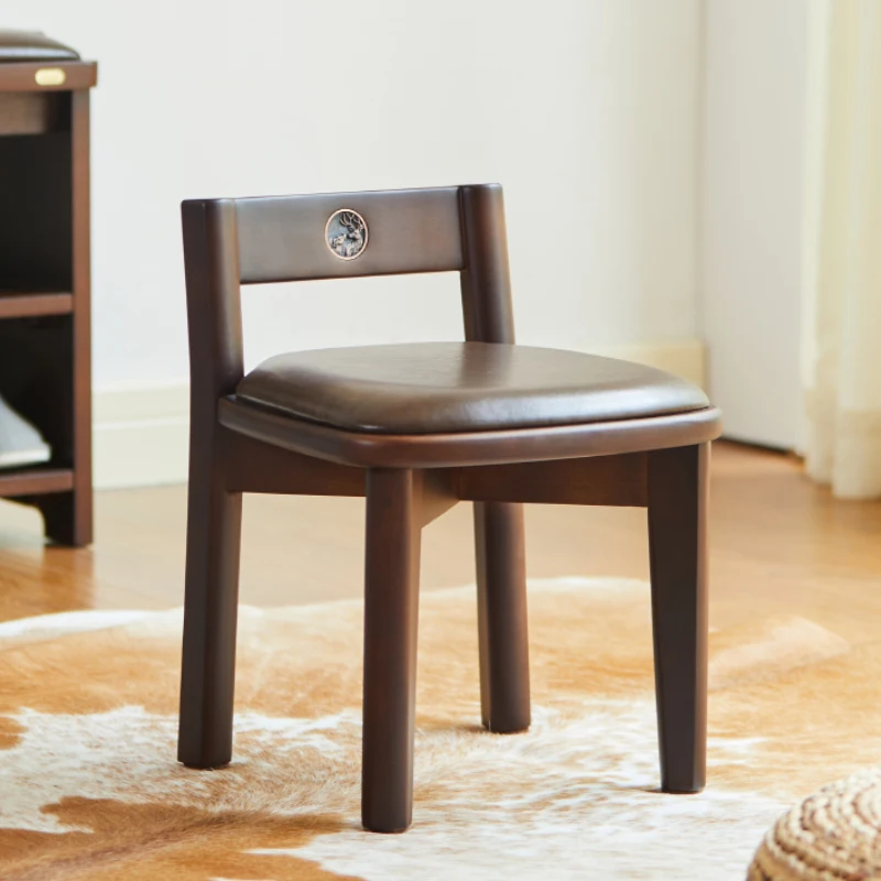 

Design Living Room Stool Desk Counter Dressing Modern Small Stool Makeup Children Ergonomic Reposapies Oficina Nordic Furniture