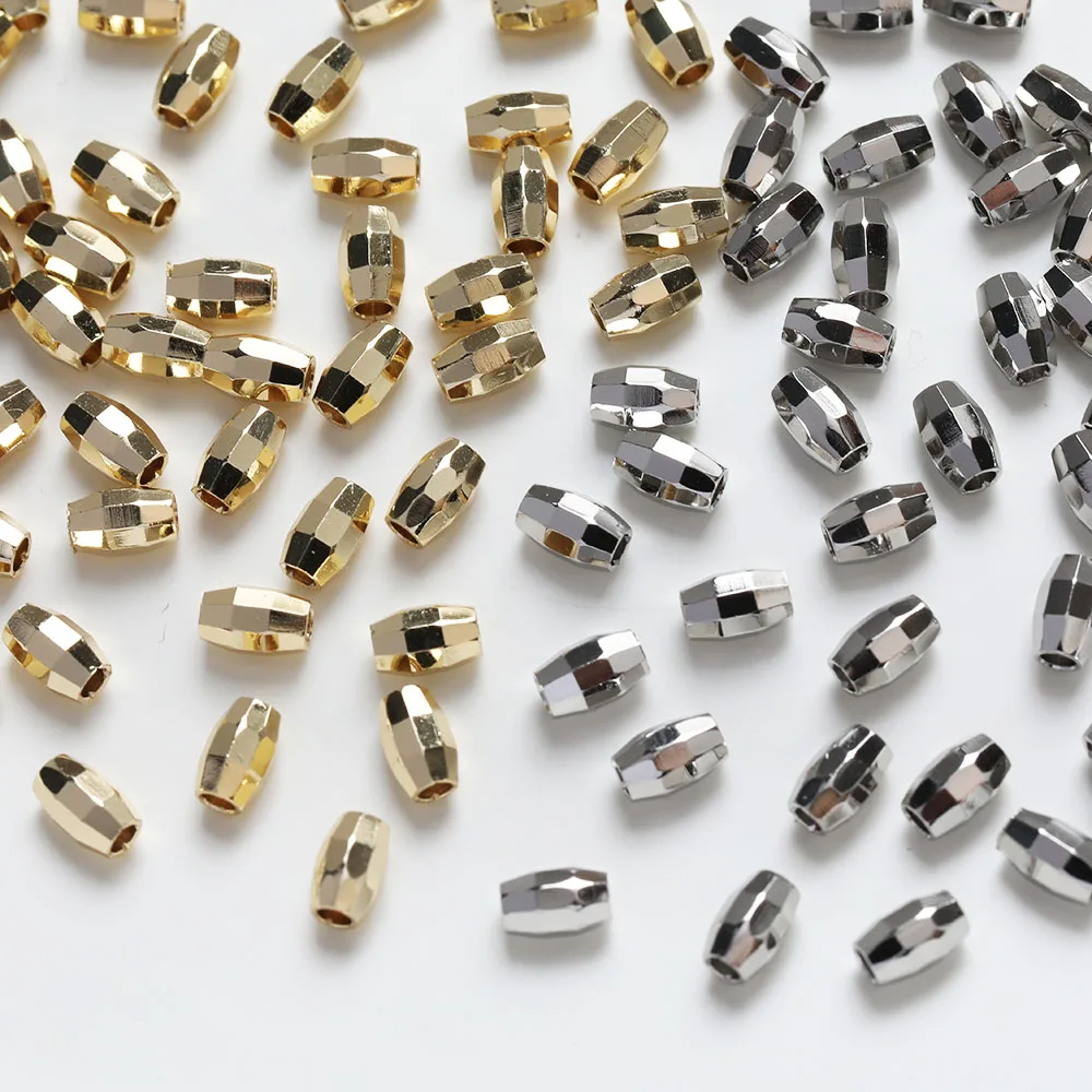 Латунные бусины-ведра с золотым покрытием 14 к, 20 шт., сетчатая поверхность, разделитель для ожерелья, браслета, товары для творчества, аксессуары Латунные бусины-ведра с золотым покрытием 14 к, 20 шт., сетчатая поверхность, разделитель для ожерелья, браслета, товары для творчества, аксессуары