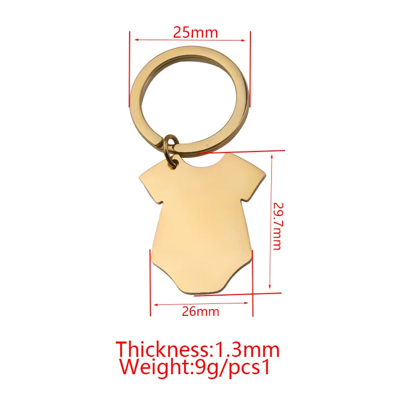 1Pcs Pet ID Dog Tags Blank Clothes Keychain Stainless Steel Keychains Cat Customized Neckties Tag Engraving Metal Accessoriy
