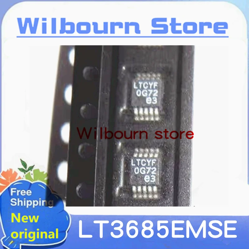 

5 шт. ~ 20 шт./лот LT3685EMSE LT3685EMSE # PBF LT3685EMSE # TRPBF LTCYF MSOP10 100%, в наличии на складе